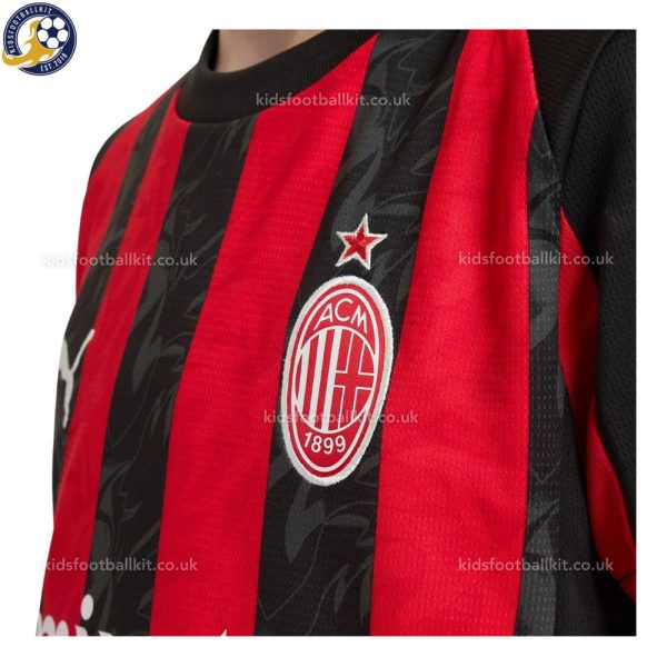 AC Milan Home Men Football Shirt 2025/26 - Details (1)
