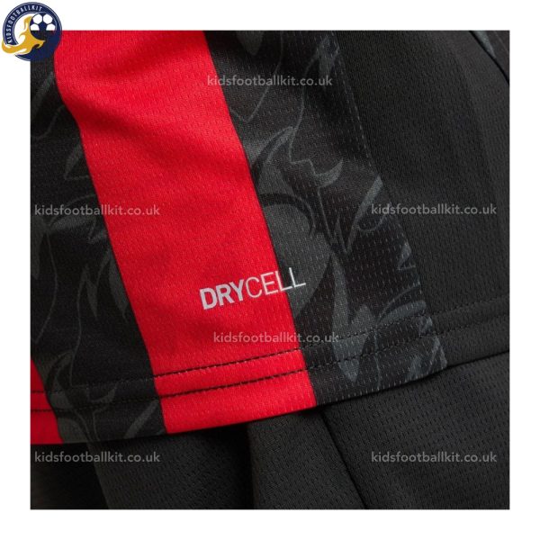 AC Milan 25/26 Home Kids Football Kit - Front View