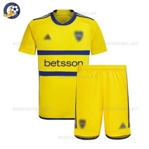 Atlético Boca Juniors Away Kids Football Kit 2023/24 (No Socks)