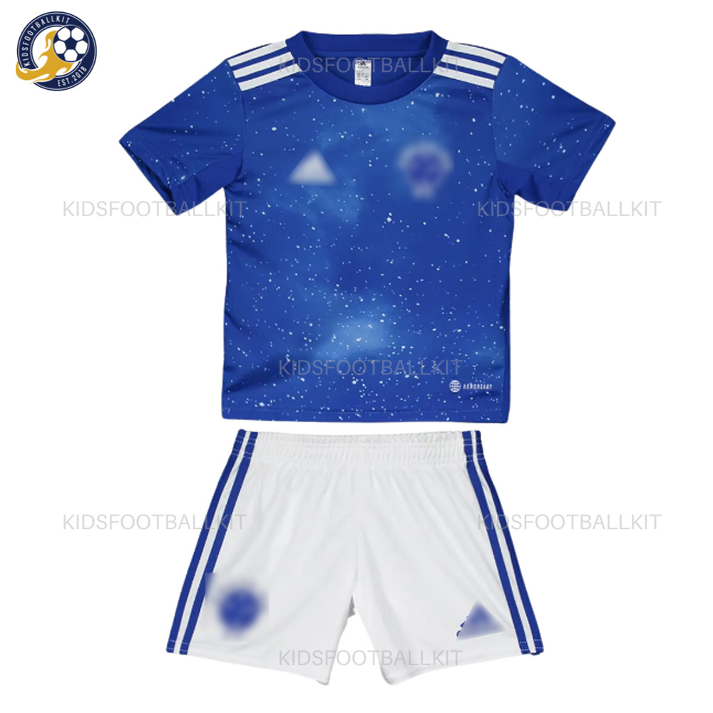 Cruzeiro Esporte Home Kids Football Kit 2023/24 (No Socks)