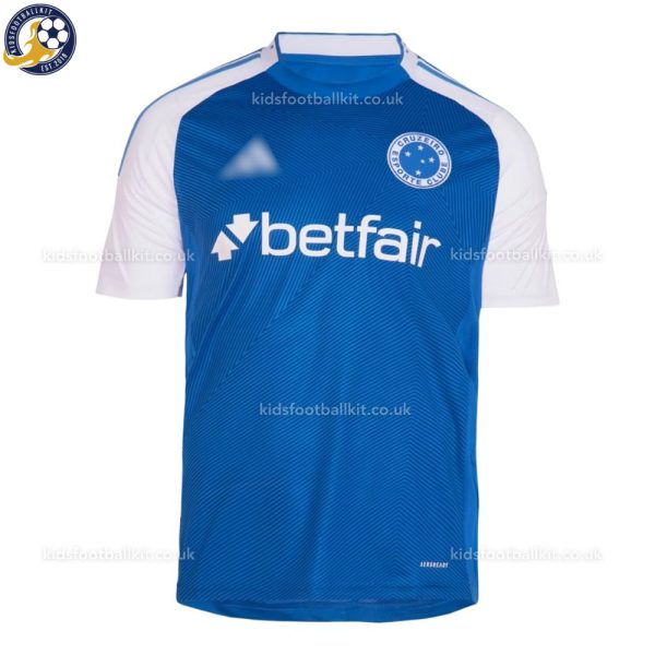 Cruzeiro Home Men Football Shirt 2025/26 - Front View