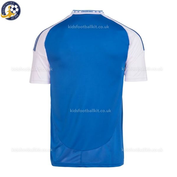 Cruzeiro Home Men Football Shirt 2025/26 - Back View