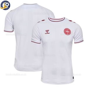 Denmark Away Men Football Shirt 2025 - Over View