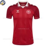 Denmark Home Men Football Shirt 2025 - Front View