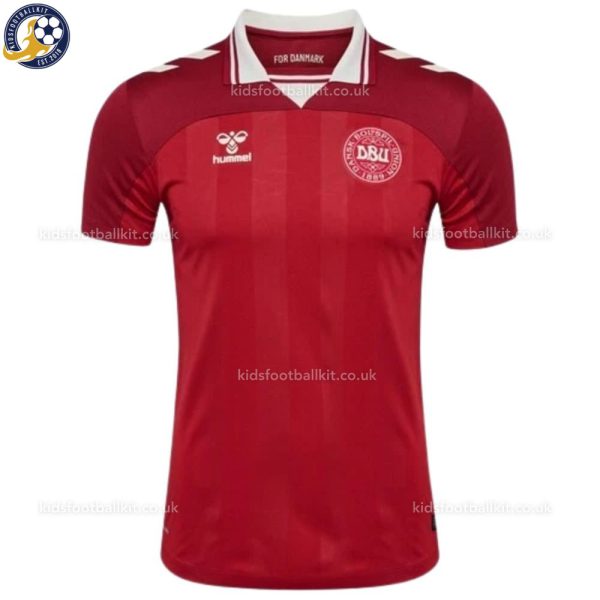 Denmark Home Men Football Shirt 2025 - Front View
