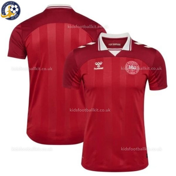 Denmark Home Men Football Shirt 2025 - Over View