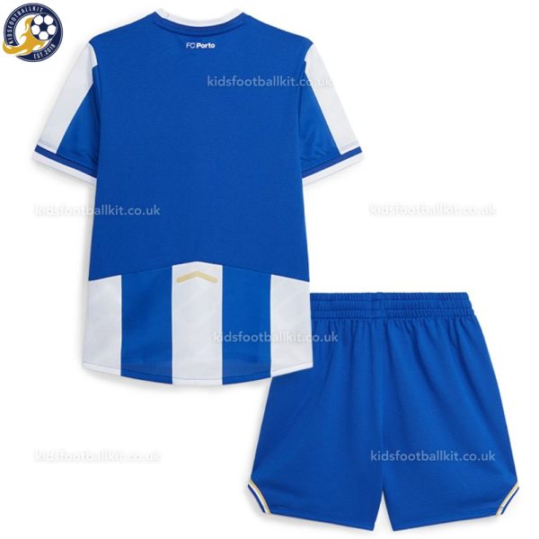 FC Porto Home Kids Football Kit 2025/26 - Back view