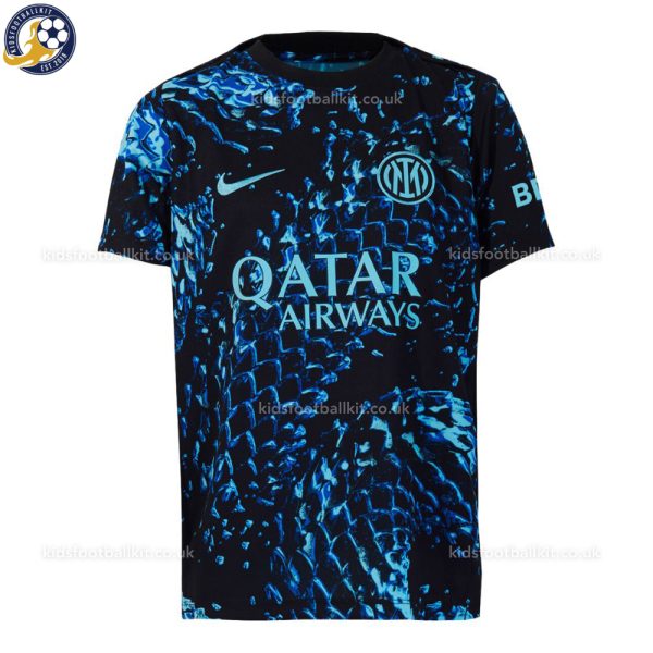 Inter Milan Pre Match Men Football Shirt 2025/26 - Front View