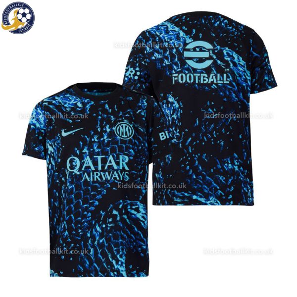 Inter Milan Pre Match Men Football Shirt 2025/26 - Over View