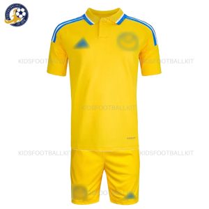 Leeds Utd Away Kids Football Kit 24/25