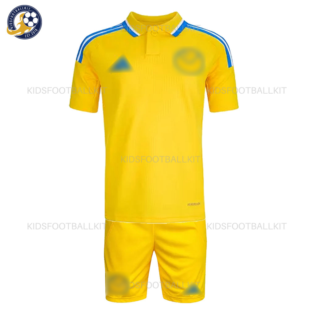 Leeds United Away Kids Football Kit 2024/25 (No Socks)