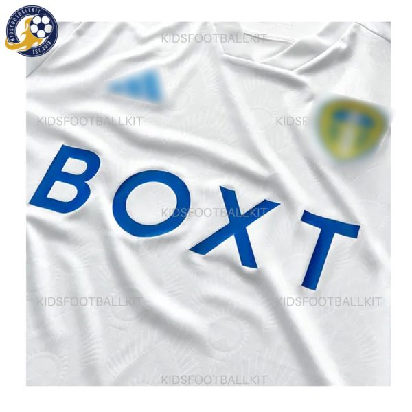 Leeds Utd Home Men Football Shirt - Detail Front View