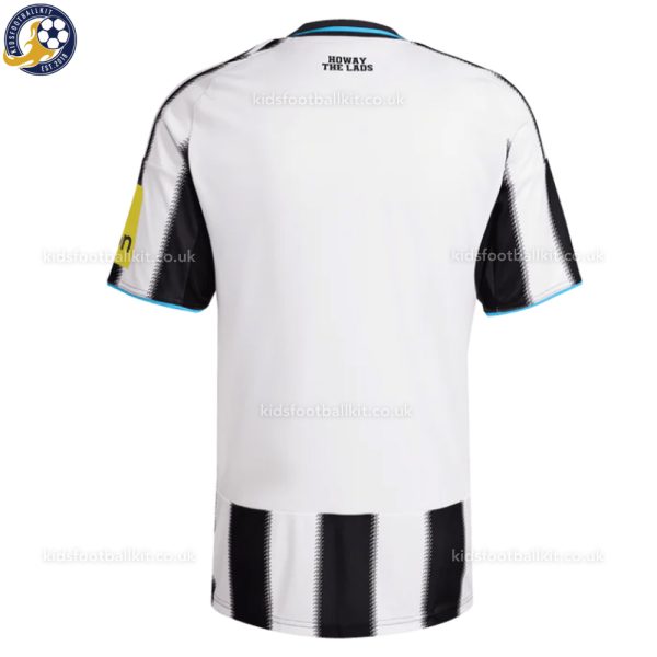 Newcastle United Home Men Football Shirt 2025/26 - Back View