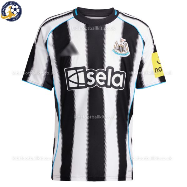 Newcastle United Home Men Football Shirt 2025/26 - Front View
