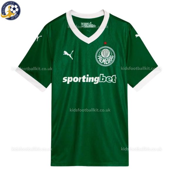 Palmeiras Home Men Football Shirt 2025/26 - Front View