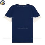Portugal Blue Training Men Football Shirt 2025/26 - Back View