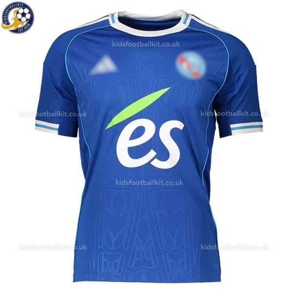 RC Strasbourg Home Men Football Shirt 25/26 - Front View