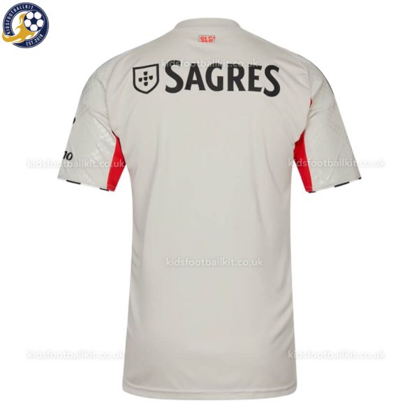 SL Benfica Away Men Football Shirt 2025/26 - Back View