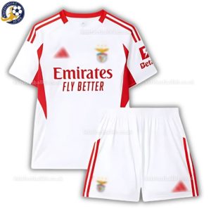 SL Benfica Third Kids Football Kit 2025/26 - Front view
