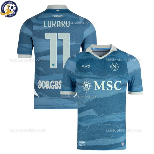 SSC Napoli LUKAKU 11 Limited Edition Men Football Shirt 2024/25 - Over View