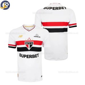 São Paulo Home Men Football Shirt 2025/26 - Over View