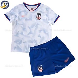 USA Home Kids Football Kit 2025 - Front View