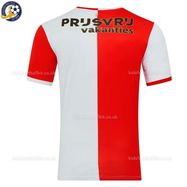 Feyenoord Home Men Football Shirt 2025/26 - Back View