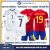 Portugal RONALDO 7 Away & Spain LAMINE YAMAL Home