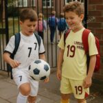 Ronaldo & Lamine Yamal Kids Football Kit Combo - AI GEN VER 2