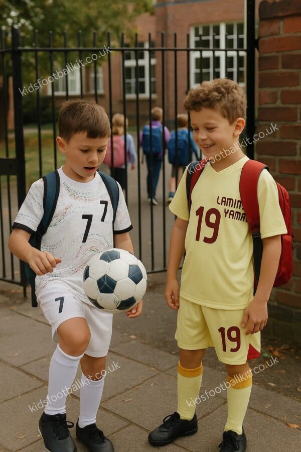 Ronaldo & Lamine Yamal Kids Football Kit Combo - AI GEN VER 2