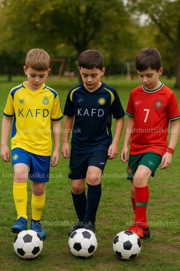 Ronaldo 7 Birthday Football Kits Gift Pack - AI GEN