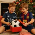 Real-Madrid-Barcelona-Christmas-Gift-Bundle-–-Away-Home-Kids-Football-Kit-2025_26-With-socks-r