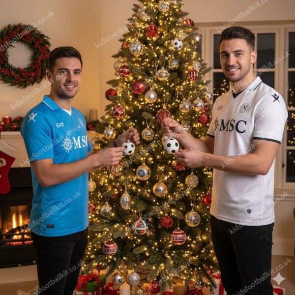 Napoli FC Christmas Football Shirt Gift Pack 24/25 (2)