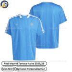 25_26 Real Madrid Blue Terrace Icons men football shirt 25_26-front view
