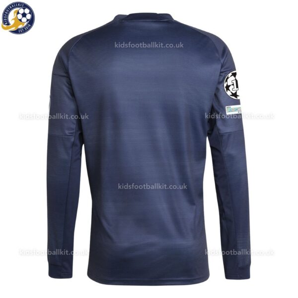 25_26 Real Madrid away long sleeve - back view