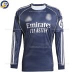 25_26 Real Madrid away long sleeve - front view
