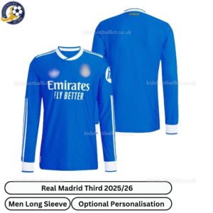 25_26 Real Madrid third long sleeve - over view