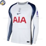 25_26 Tottenham Hotspur Home Long Sleeve - front view