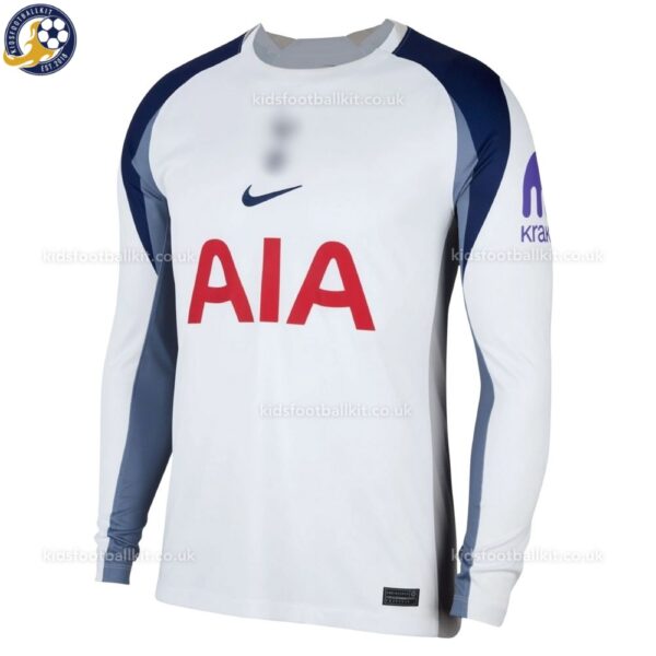 25_26 Tottenham Hotspur Home Long Sleeve - front view