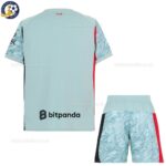 AC Milan Goalkeeper Kids Football Kit 2025_26-back view