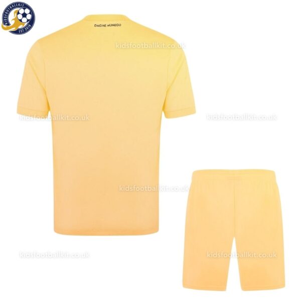 AS Monaco Third Kids Football Kit 2025_26-back view