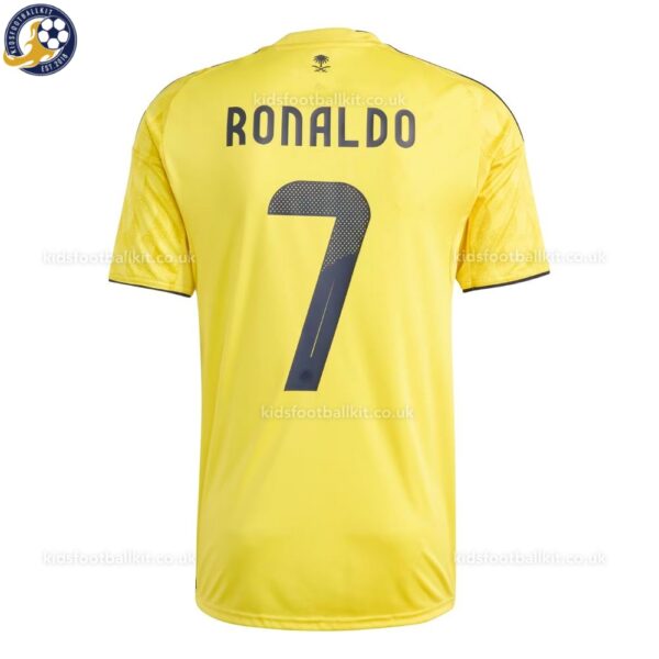 Al nassr RONALDO 7 home men football shirt 25_26-back view