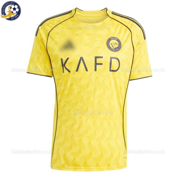 Al nassr home men football shirt 25_26-front view