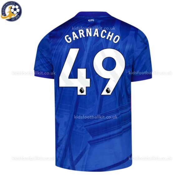 Chelsea GARNACHO 49 Home 25 26 Men Football Shirt-back view