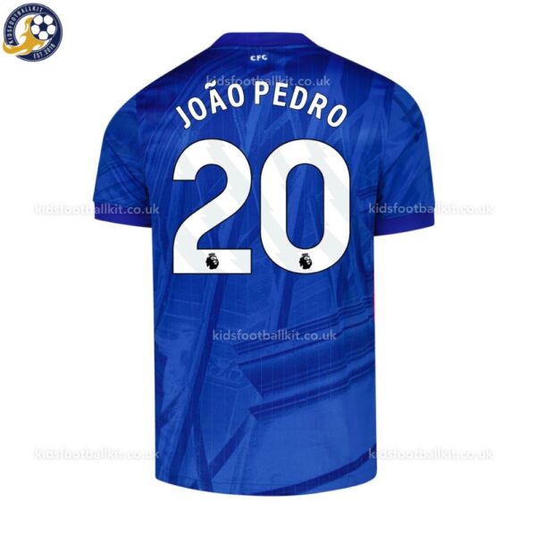 Chelsea JOAO PEDRO 20 Home 25 26 Men Football Shirt-back view