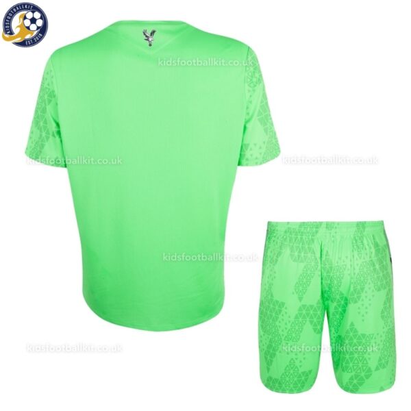 Crystal Palace Goalkeeper Kids Football Kit 2025_26-back view