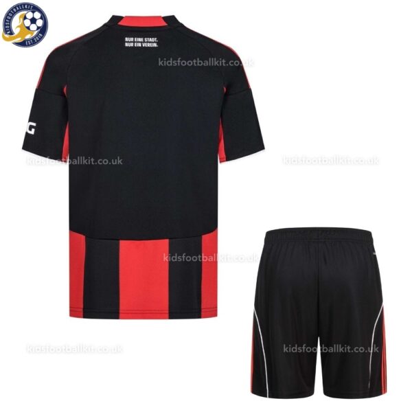 Eintracht Frankfurt Home Kids Football Kit 2025_26-back view