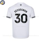 Fulham United SESSEGNON 30 Home 25 26 Men Football Shirt -back view