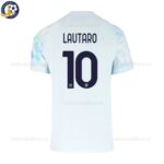 Inter Milan LAUTARO 10 Away 25 26 Men Football Shirt -back view