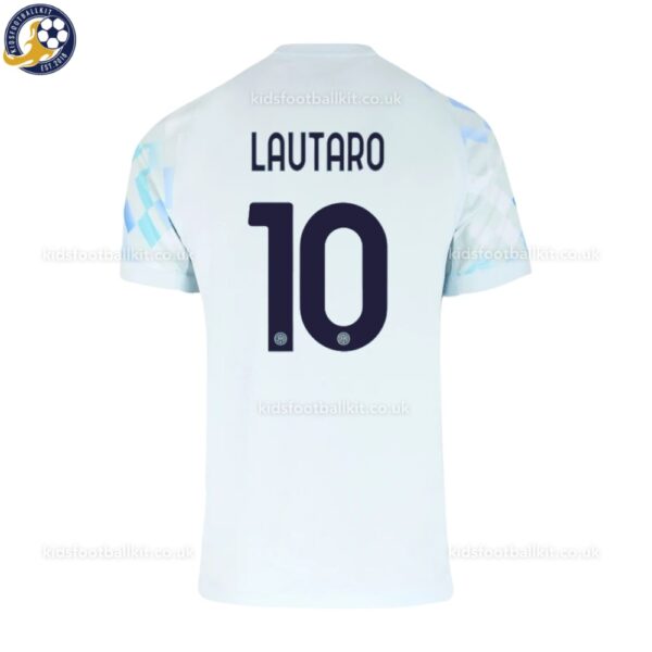 Inter Milan LAUTARO 10 Away 25 26 Men Football Shirt -back view